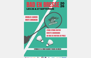 Tournoi Bad en Bresse