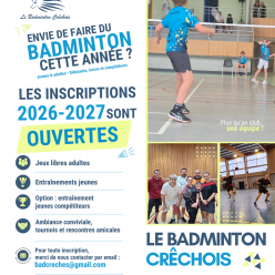 Inscriptions 2026-2027
